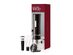 BarBinge Wine Opener Set 4-in-1 Cordless Electric Automatic Corkscrew with Foil Cutter, Vacuum Stopper, and Wine Aerator Pourer, Black