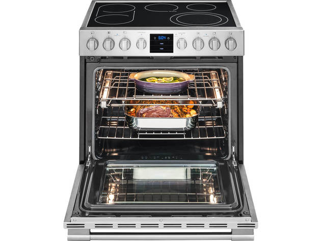 Frigidaire Professional FPEH3077RF 5.1 Cu. Ft. Stainless 5 Burner Slide-In Electric Range