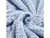Classic Textured Fleece Blanket Chambray Twin