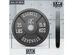 Synergee Standard Metal Weight Plates - Thirty Five Pound Plate - Pair