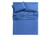 6-Piece Bamboo-Blend Comfort Luxury Sheet Set (Warm Blue/King)