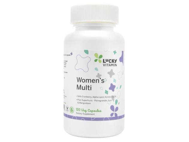 LuckyVitamin - High Potency Women's Multivitamin - 120 Veg Capsules