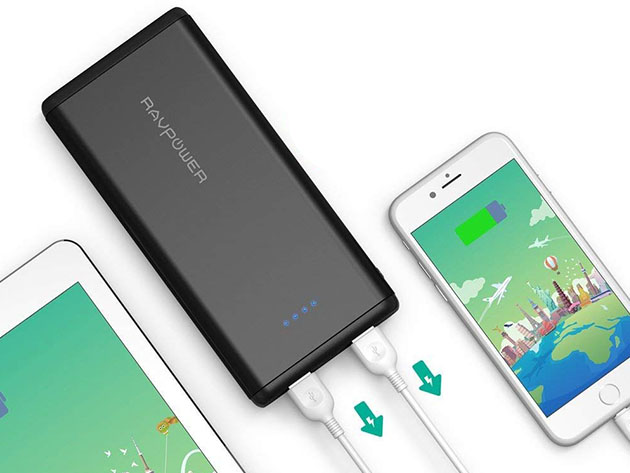 RAVPower 20,000mAh Dual Port Power Bank