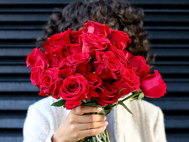The Bouqs Company Valentine's Day Fresh Flower Delivery Special