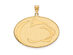 NCAA 14k Gold Plated Silver Penn State XL Pendant