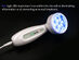Rejuven Light LED Therapy Device with 4 LED Attachments
