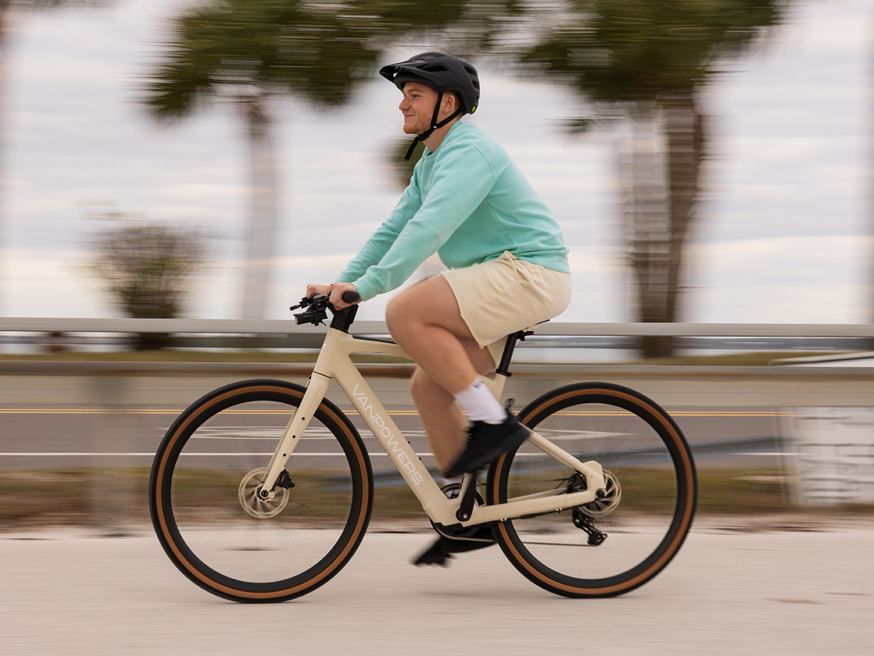 Vanpowers UrbanCross-Pro e-Bike (Yellow, Large)