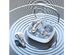 Transparent Bluetooth 5.3 Earbuds (White)