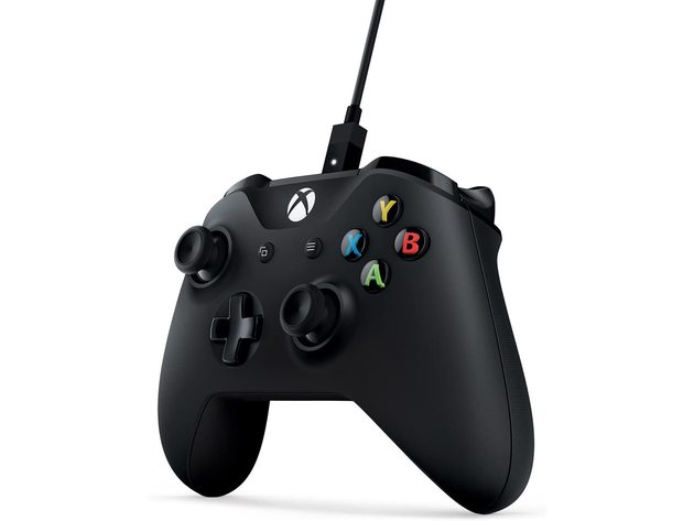 Selvforkælelse koste Stratford på Avon Microsoft Xbox Gaming Controller with Cable for Xbox One and PCs  (Refurbished) | StackSocial