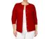 Karen Scott Women's Bead-Button Cardigan  Red Size Medium