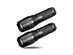 Army Gear Tactical Flashlight: 2-Pack