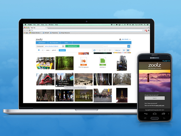 Zoolz Cloud Storage: 1TB Lifetime Subscription