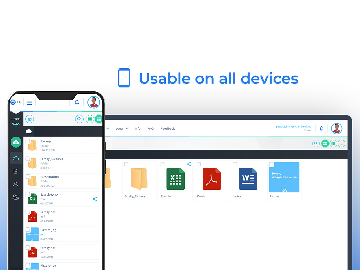 Scramble Cloud Storage: Lifetime Subscription (2TB)