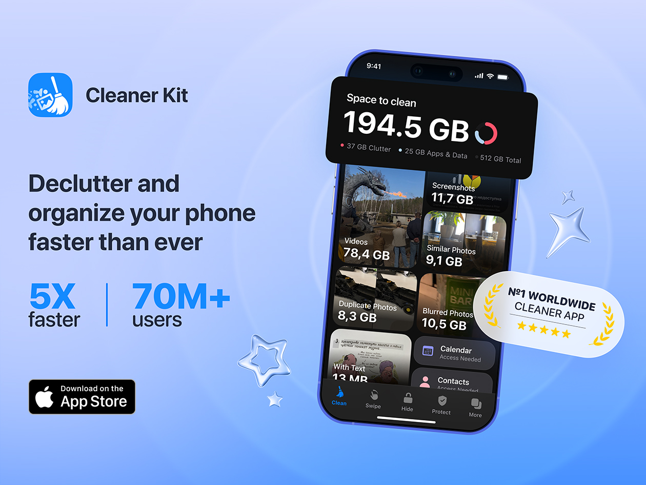 Cleaner Kit for iOS Premium Plan: Lifetime Subscription