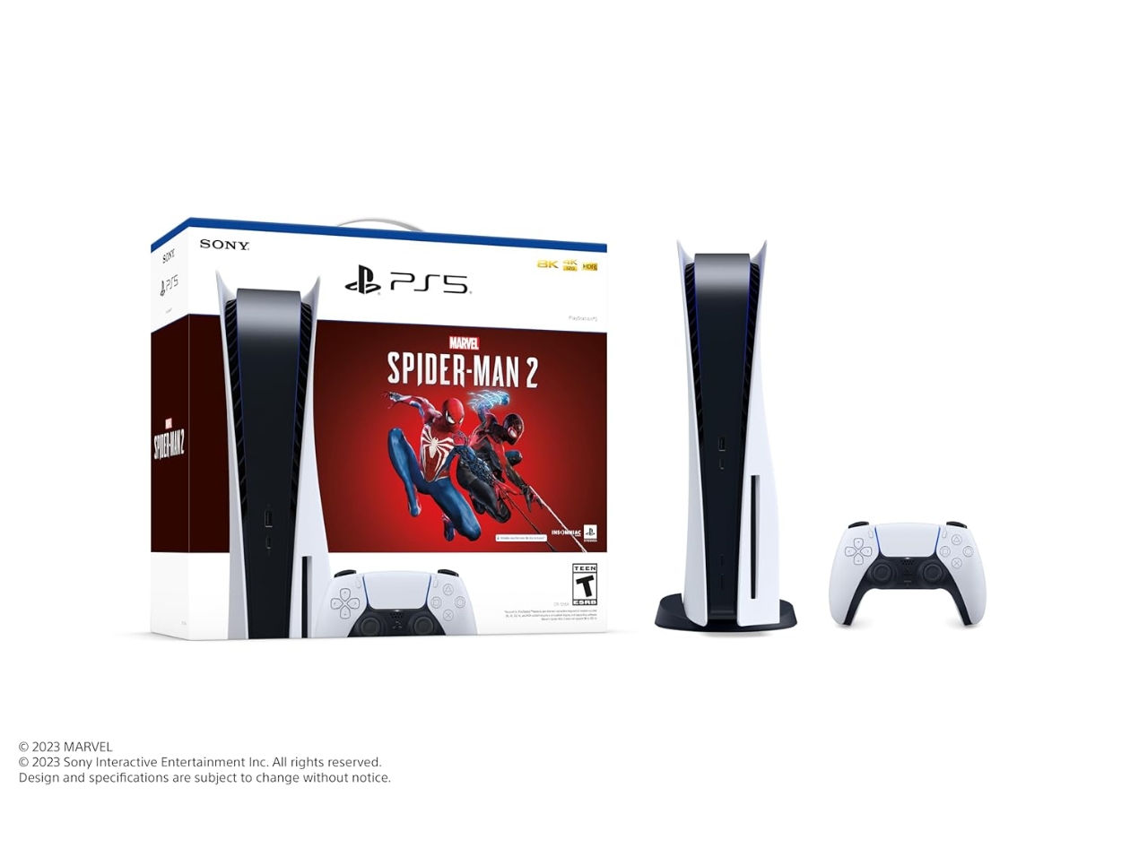 Sony PlayStation® 5: Marvel's Spider-Man 2 Bundle (New - Open Box)