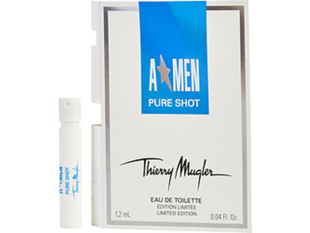 ANGEL MEN PURE SHOT by Thierry Mugler EDT SPRAY VIAL (LIMITED EDITION) For MEN