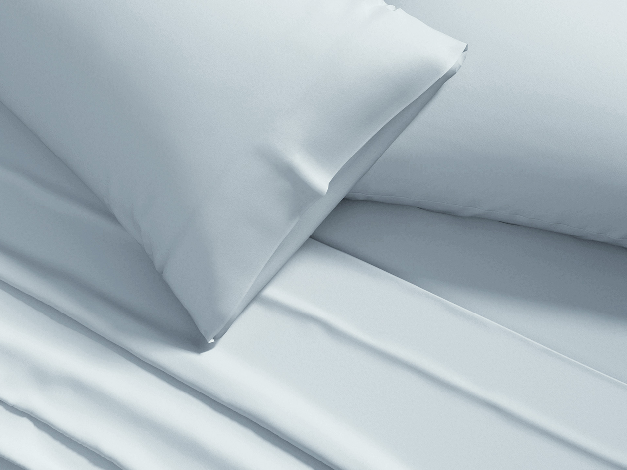 4-Piece Pre-Washed Microfiber Sheet Set (Blue/Full)