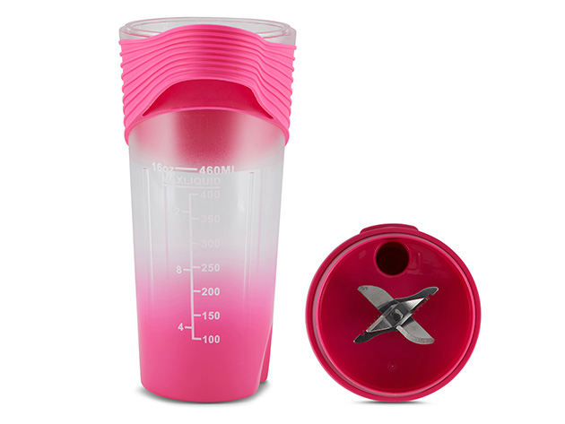 Just Mix Personal Smoothie Blender (Pink)