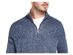Weatherproof Vintage Men's Soft Touch Quarter-Zip Sweater Gray Size Small