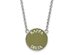 Sterling Silver Kappa Delta Large Enamel Necklace