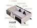 Costway 3 in 1 Portable Infant Baby Bassinet Diaper Bag Changing Station Nappy Travel - Beige