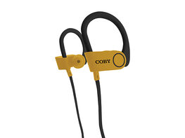Coby Wireless Bluetooth Earbuds (Yellow)
