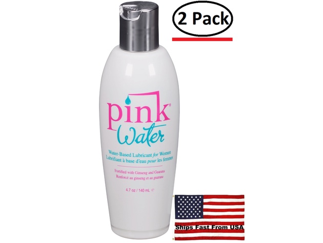 Pink Water Lubricant, Water-Based, for Women - 4.7 oz