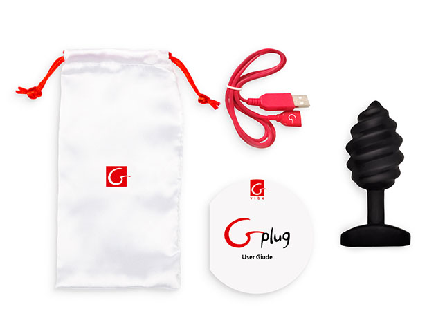 Gplug Twist Vibrating Butt Plug