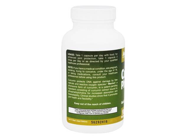 Jarrow Formulas - Curcumin Phytosome Meriva 500 mg. - 120 Vegetable Capsule(s)