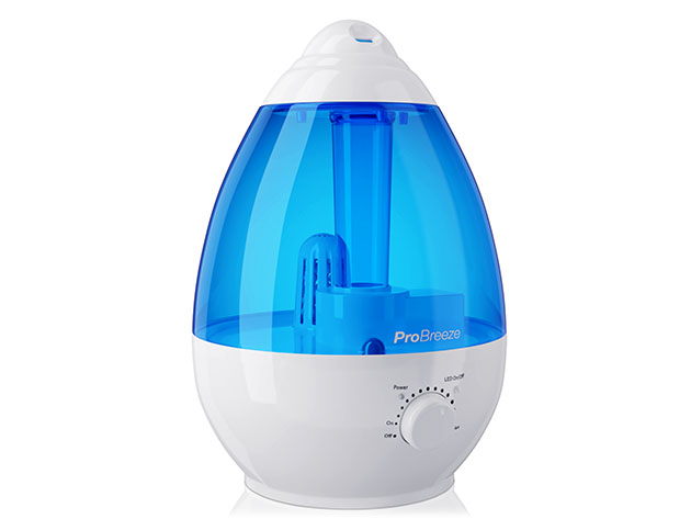 1Gal Ultrasonic Cool Mist Humidifier with Aroma Diffuser & Night Light
