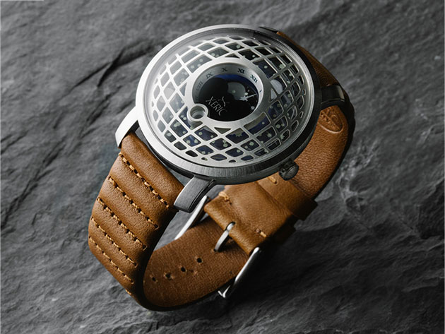 Xeric Trappist-1 Moonphase Watch (Silver Blue)