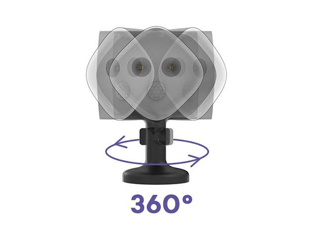 VAVA Waterproof Motion Sensor LED Spotlight with Fully Adjustable Head