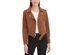 Levi's  Women's Belted Faux Suede Moto Jacket Brown Size Medium