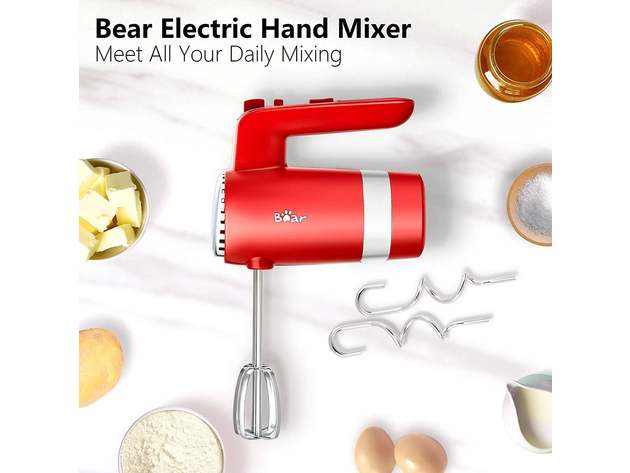 Bear 5 Speed Electric Hand Mixer