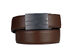 Men's Trakline X2 Buckle Reinforced Leather Gun Belt (Brown)