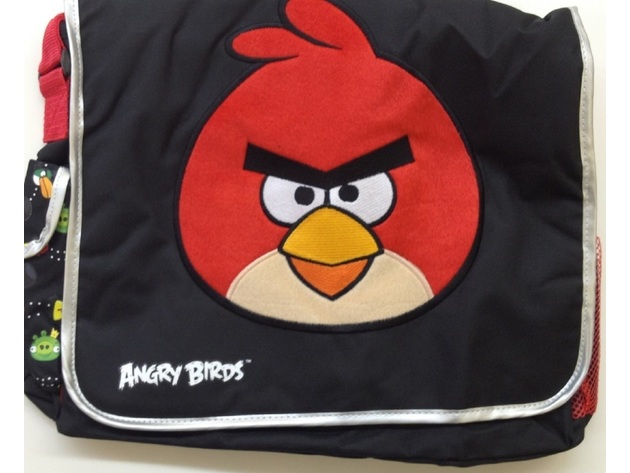 Angry Birds Red Bird Messenger Bag-tote-school-NEW