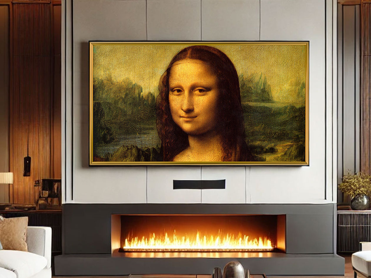 Dreamscreens Framed Art Edition - Turn Your TV into a Framed Masterpiece