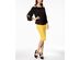 Thalia Sodi Women's Scuba Pencil Skirt Yellow Size Small