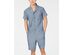 Club Room Men's  Utility Worksuit Blue Size Small