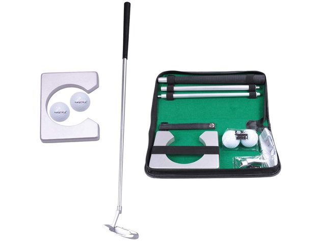 Golf Putting Set with Golf Putter, 2 Golf Balls