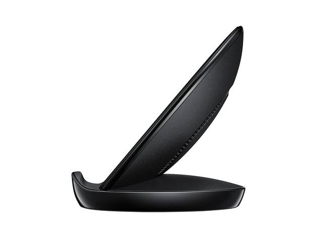 Samsung Qi Certified Fast Charge Wireless Charger Stand (2018 Edition) - US Version - Black (Renewed)