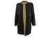 Anne Klein Women's Black Polka Dot Long Sleeve Open Cardigan Sweater Black Size Medium