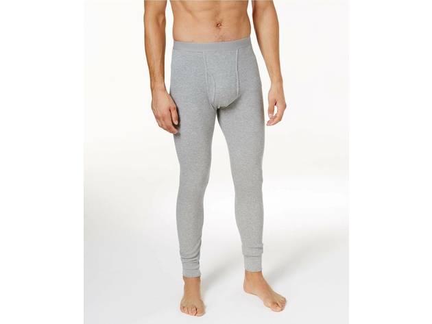 Alfani Men's Thermal Pants  Gray Size Large