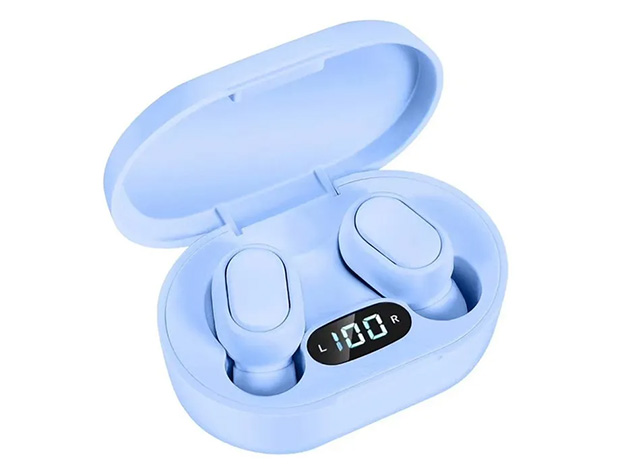 VYSN RockinPods TWS Waterproof Bluetooth Earbuds (Blue)