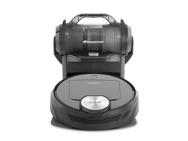 ECOVACS Deebot Robot Vacuum Cleaner & Canister Vacuum Station