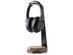 2-in-1 Wooden Headphone Stand & Charger (Walnut)