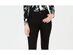 INC International Concepts Women's Double-Ruffle-Hem Ankle Jeans Black Size 8