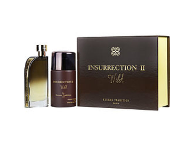 INSURRECTION II WILD by Reyane EDT SPRAY 3 OZ & DEODORANT SPRAY 9 OZ For MEN