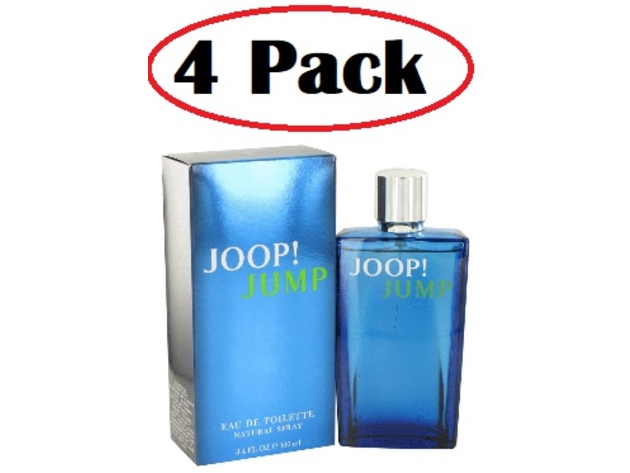4 Pack of Joop Jump by Joop! Eau De Toilette Spray 3.3 oz