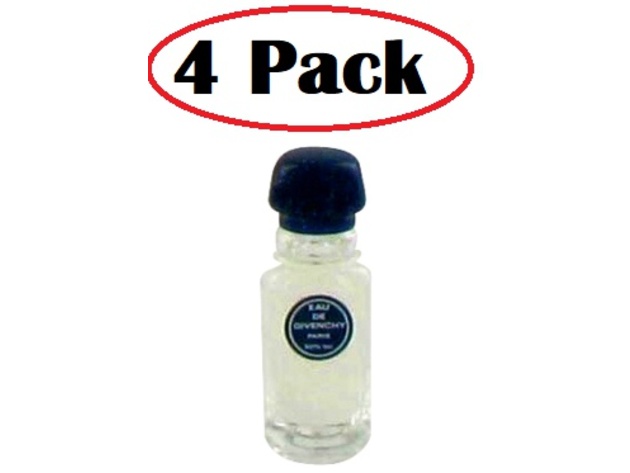 4 Pack of EAU DE GIVENCHY by Givenchy Mini EDT .14 oz